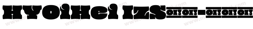 HYOiHei IzS全系字体转换
